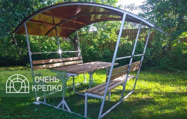 Беседка Компакт на дачу фото 1