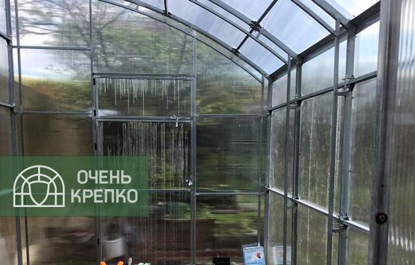 Теплица Пристенная 3м фото 4