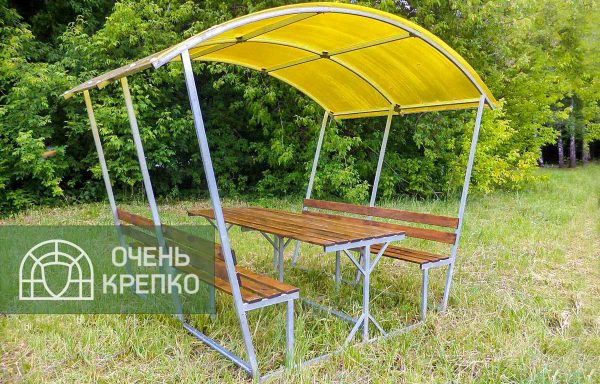 Беседка Компакт на дачу фото 3