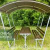 Беседка Компакт на дачу фото 4